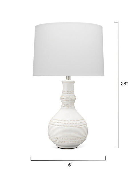 Droplet Accent Modern Beads Drum Table Lamp