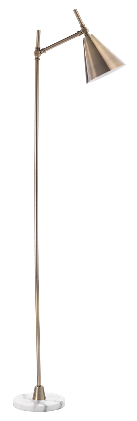 Accent Conical Task Floor Lamp with Adjustable Head Modern Style
