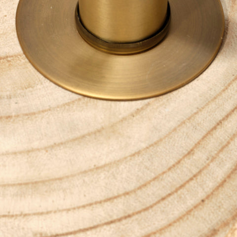 Accent Timber Handcrafted Rustic Column Table Lamp