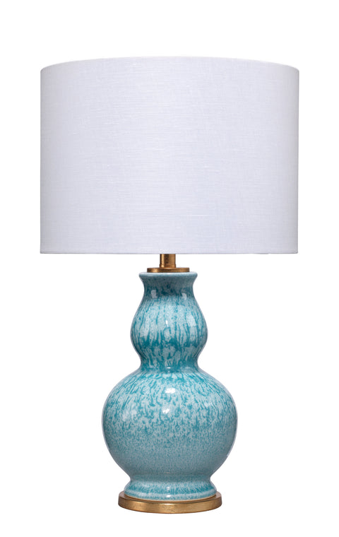 Whitney Elegant Drum Accent Table Lamp with Finial