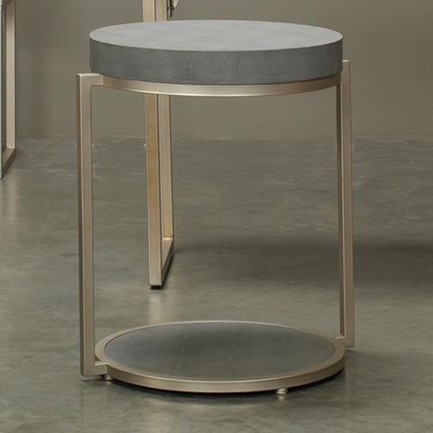 Jamie Young Space Saving Shagreen Round Center Table