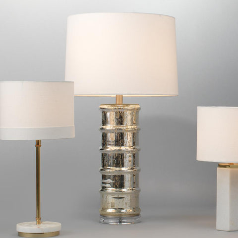 Irene Column Drum Table Lamp Contemporary Accent