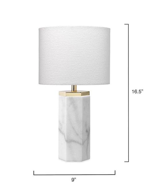 Lexi Modern Column Drum Table Lamp Accent