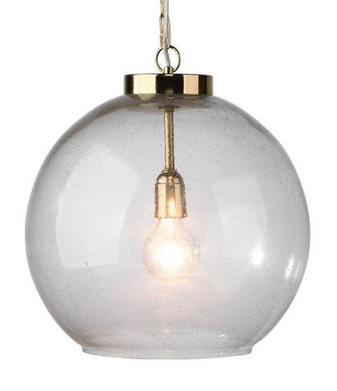Luca Ambient Industrial Modern Round Pendant Ceiling Light