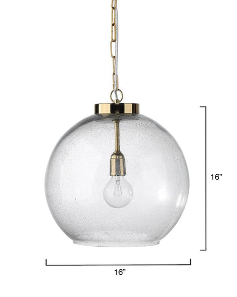Luca Ambient Industrial Modern Round Pendant Ceiling Light