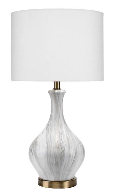Mila Ambient Modern Drum Table Lamp