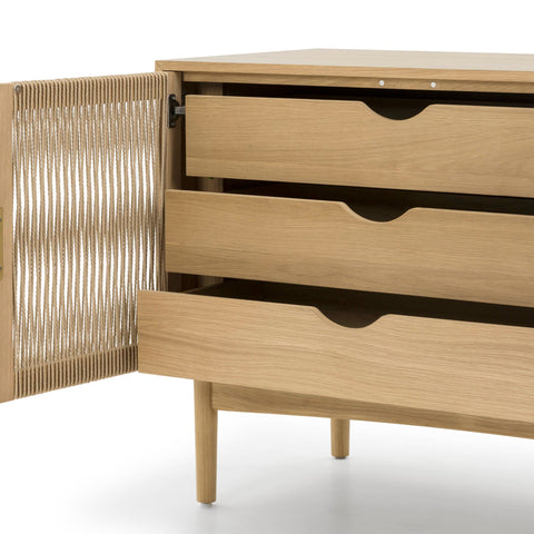 Lumina Scandinavian Accent Cabinet