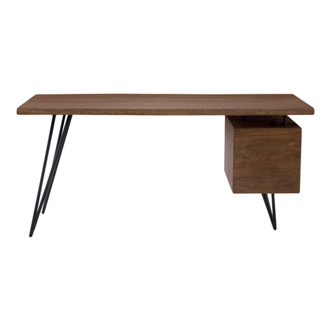 Nature-Driven Modernist Freeform Desk in Mid Century Style