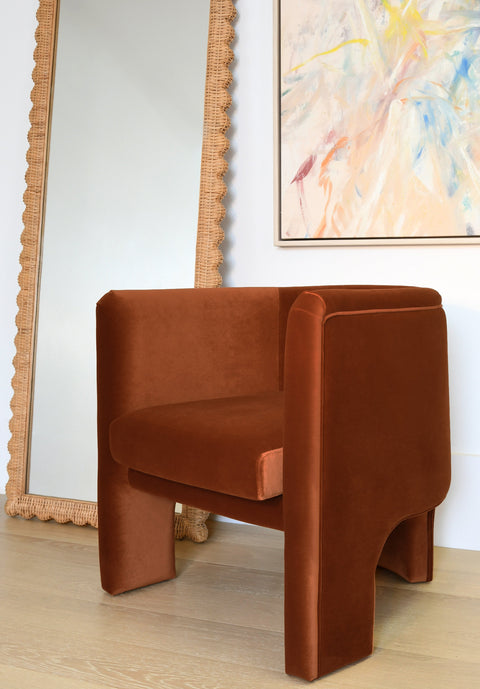 Bohemian Rattan Full Length Standing Mirror for Bedrooms