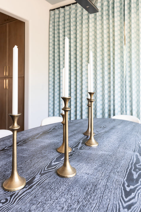 Worlds Away Timeless Minimalist Tulip Dining Table