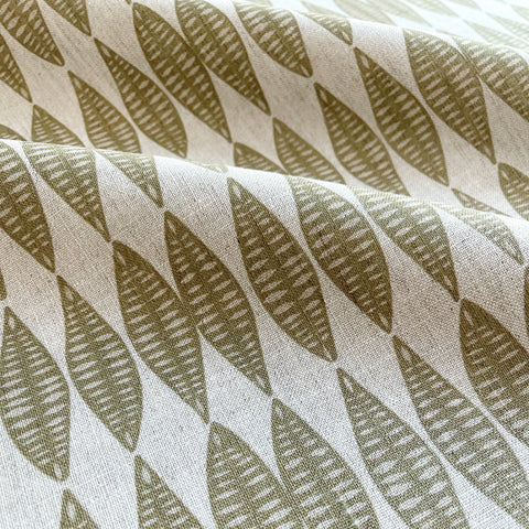 Leaflette Throw Pillow in Lemongrass
