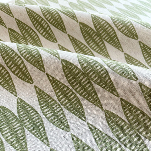 Leaflette Throw Pillow in Peridot
