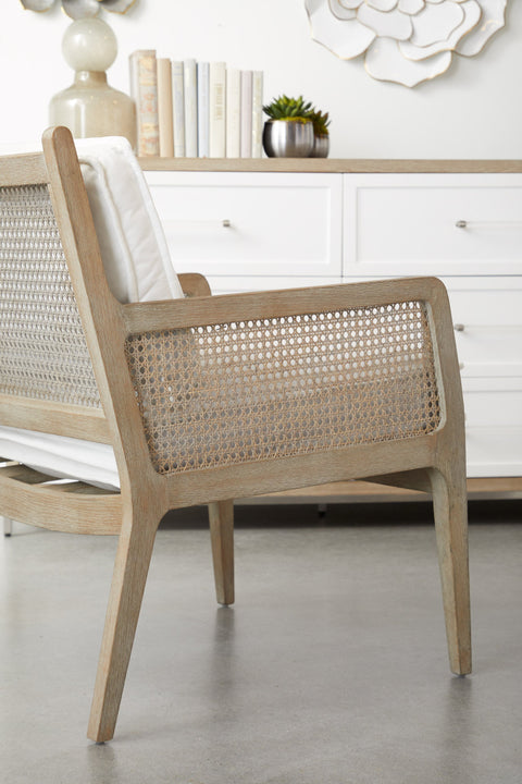 Timeless Minimalist Club Accent Chair with Removable Cushions