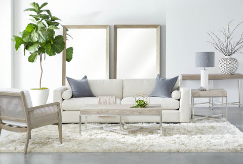 Timeless Minimalist Club Accent Chair with Removable Cushions