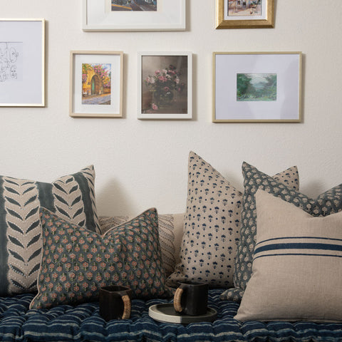 Filling Spaces Classic Scandinavian Handcrafted Graphic Accent Throw Pillow - 18 x 18 - 20 x 20 - 22 x 22 - 24 x 24 - 26X 26 - 14 x 20 - 14 x 40 - 18 x 40 - 16 x 50