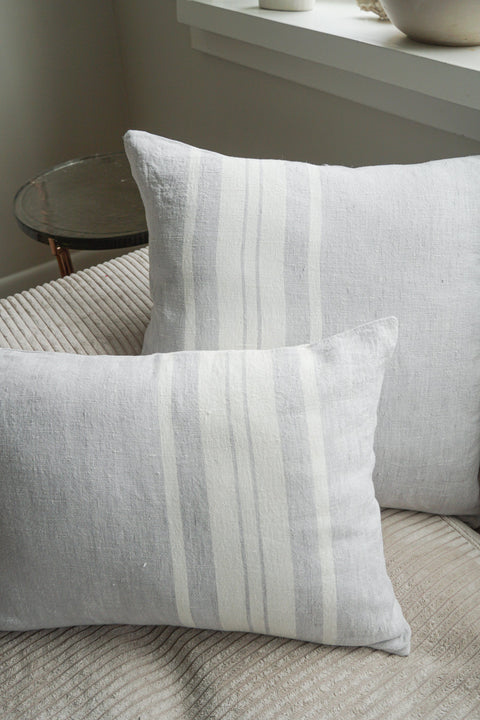 Anaya Classic Scandinavian Textured Linen Accent Throw Pillow - 14 x 20 - 20 x 20