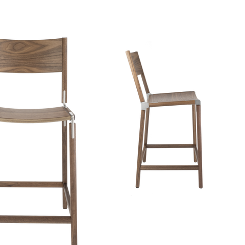 Timeless Minimalist Scandinavian Counter Stool