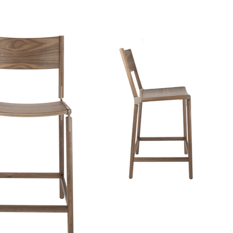 Timeless Minimalist Scandinavian Counter Stool