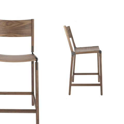 Timeless Minimalist Scandinavian Counter Stool