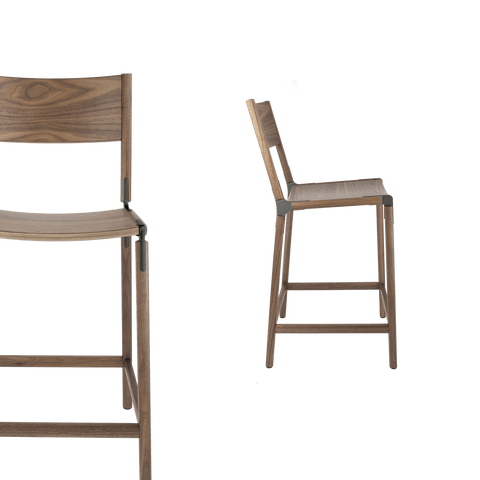 Timeless Minimalist Scandinavian Counter Stool