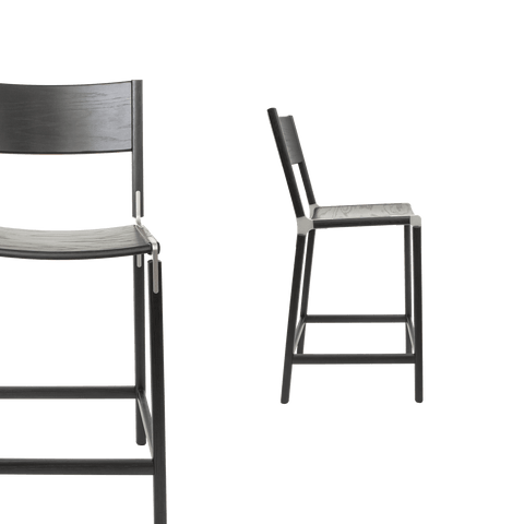 Timeless Minimalist Scandinavian Counter Stool