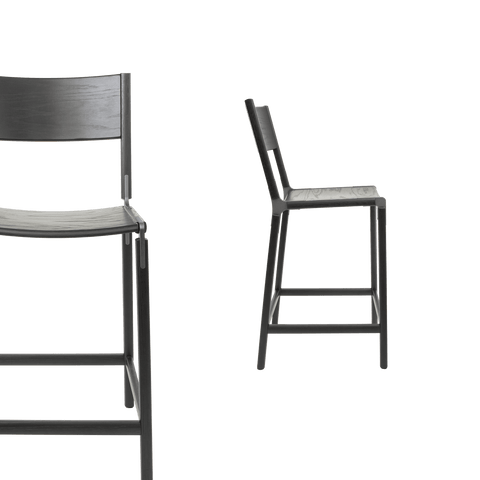 Timeless Minimalist Scandinavian Counter Stool