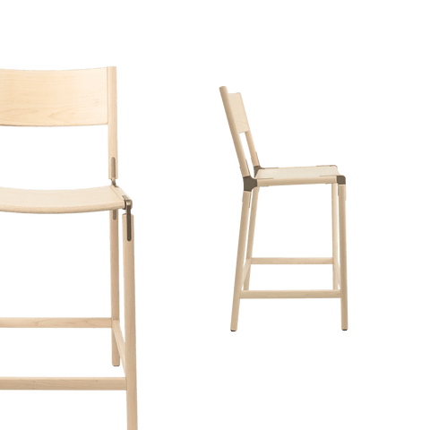 Timeless Minimalist Scandinavian Counter Stool