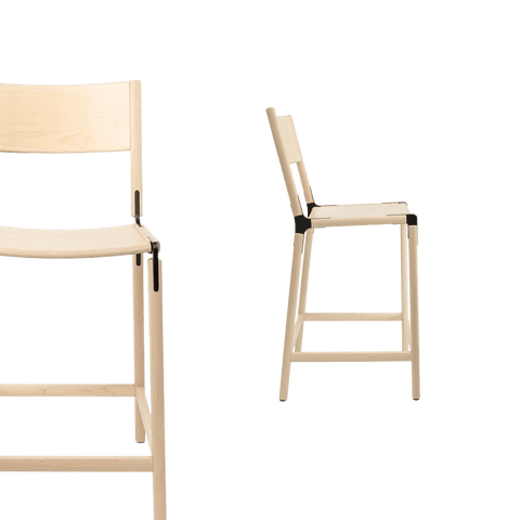 Timeless Minimalist Scandinavian Counter Stool