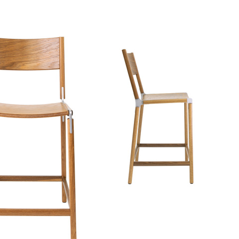 Timeless Minimalist Scandinavian Counter Stool