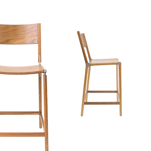 Timeless Minimalist Scandinavian Counter Stool