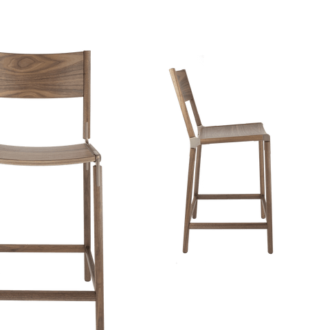 Timeless Minimalist Scandinavian Counter Stool