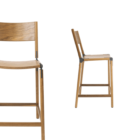 Timeless Minimalist Scandinavian Counter Stool