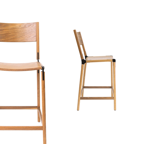 Timeless Minimalist Scandinavian Counter Stool