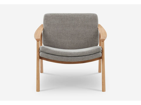 Timeless Minimalist Mid Century Slipper Lounge Chair