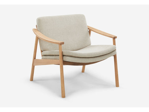 Timeless Minimalist Mid Century Slipper Lounge Chair