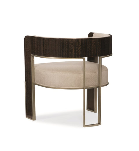 Timeless Minimalist Barrel Upholstered Accent Chair