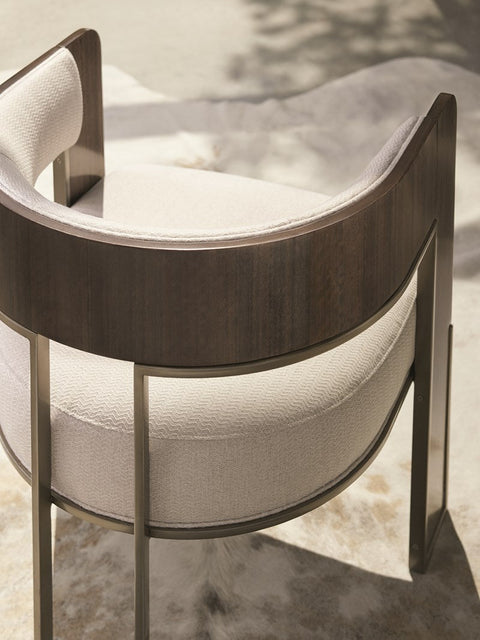Timeless Minimalist Barrel Upholstered Accent Chair