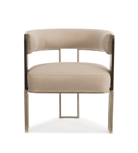 Timeless Minimalist Barrel Upholstered Accent Chair