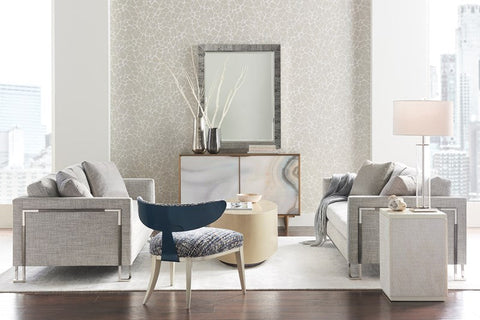 Timeless Minimalist Modern Barrel Tufted Accent Chair