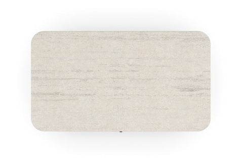 Caracole Rhythm Timeless Minimalist Fluted Contemporary Nightstand