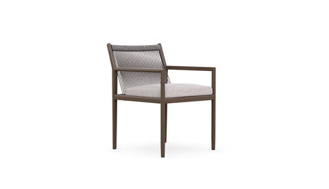 Outdoor Living & Garden Mid Century Dining Armchair