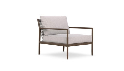 Outdoor Living & Garden Mid Century Club Lounge Chair