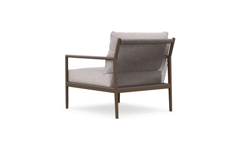 Outdoor Living & Garden Mid Century Club Lounge Chair