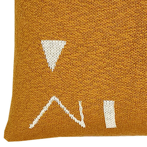 Dovetail Furniture Timeless Minimalist Bohemian Handwoven Graphic Accent Throw Pillow - 20 x 20