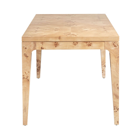 LH Imports Mappa Timeless Minimalist Contemporary Dining Table