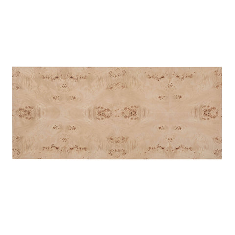 LH Imports Mappa Timeless Minimalist Contemporary Dining Table