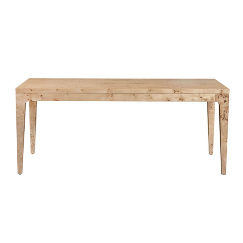 LH Imports Mappa Timeless Minimalist Contemporary Dining Table