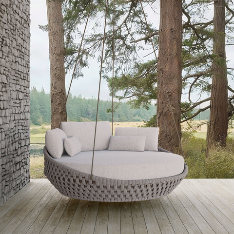 Maui Modern Hand Woven Weather Resistant Sofa