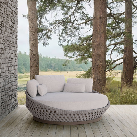 Maui Modern Hand Woven Weather Resistant Sofa