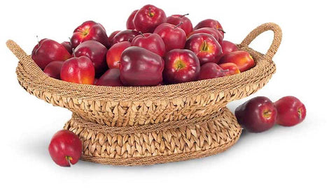 Organic Handmade Braided Fruit Bowl